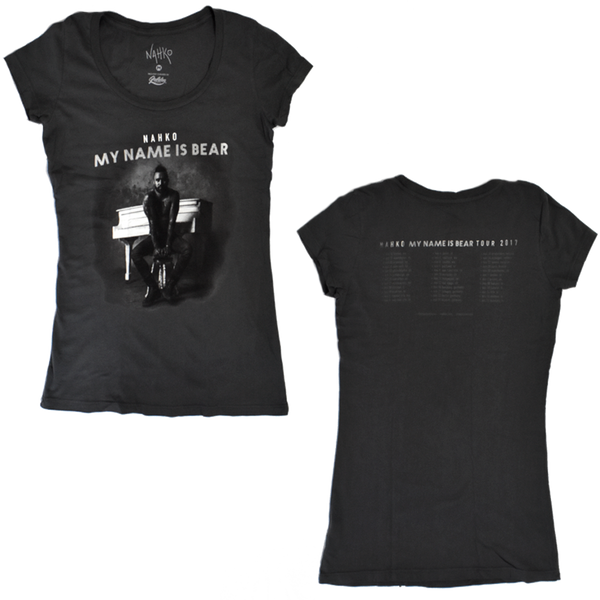 My Name Is Bear Ladies Tour T-Shirt