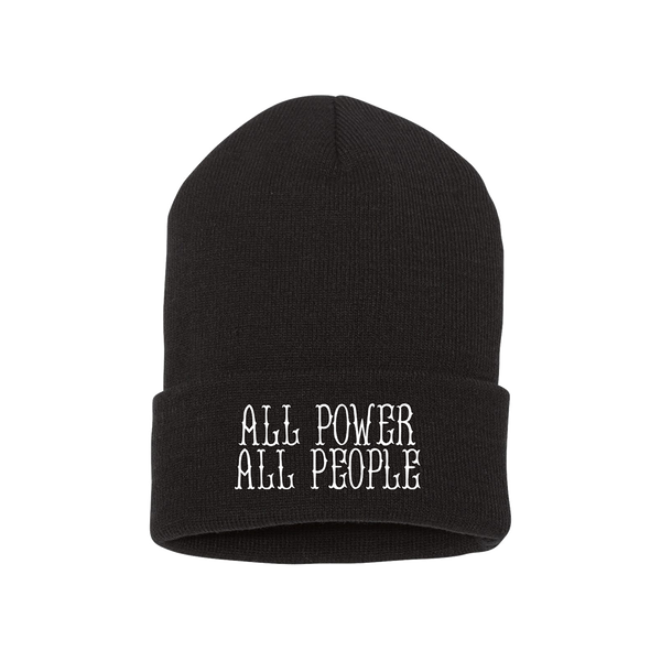 All Power All People Beanie