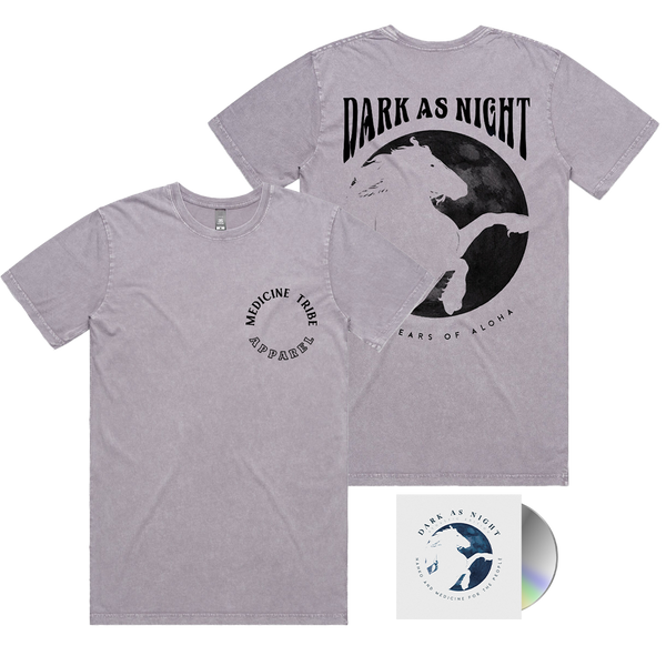 Dark as Night 10th Anniversary T-Shirt + CD Bundle