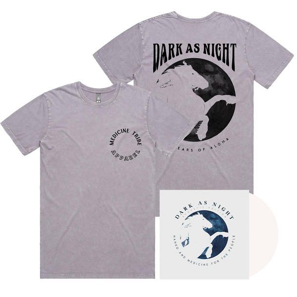 Dark as Night 10th Anniversary T-Shirt + Vinyl Bundle